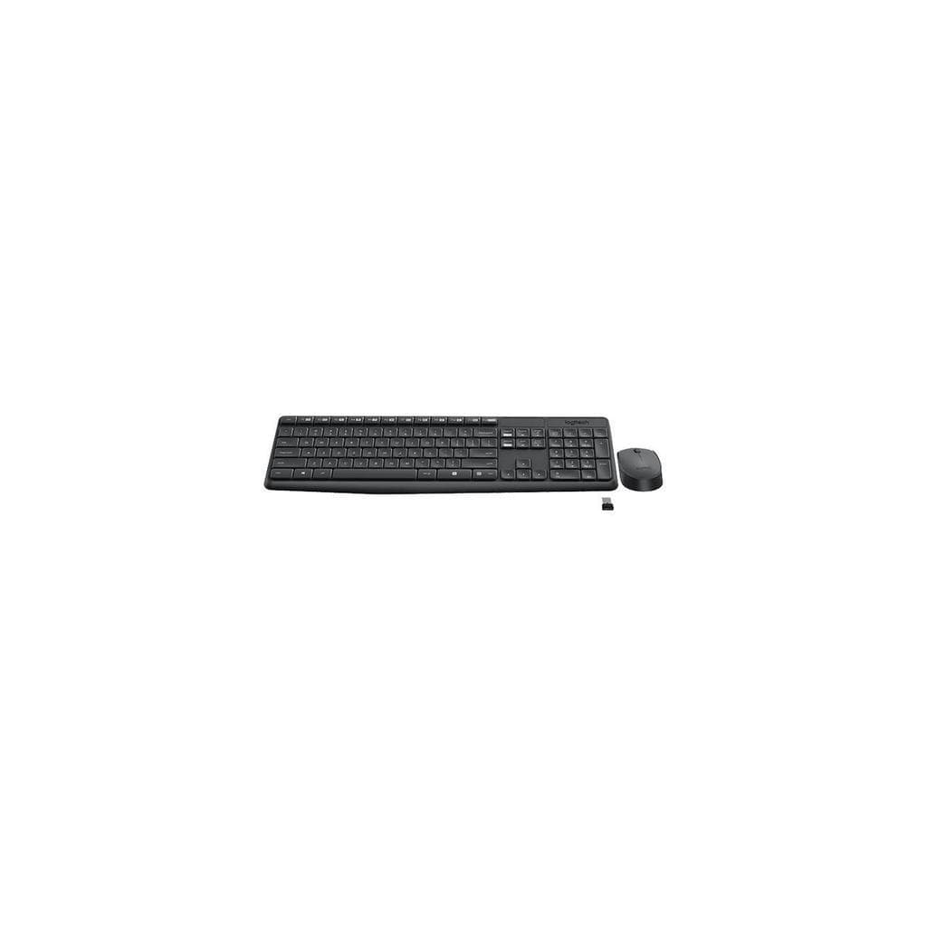 Logitech Keyboard QWERTY Wireless MK235 combo