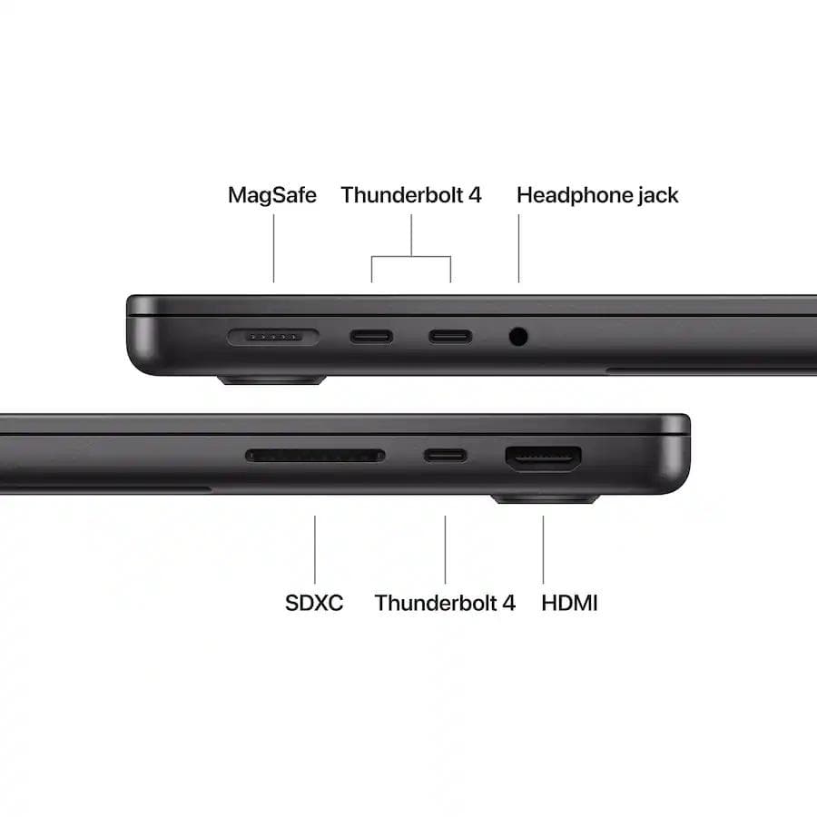 MacBook Pro (2025) 14-inch - Apple M5 10-core and 10-core GPU - 16GB RAM - SSD 1000GB - Nano-texture display