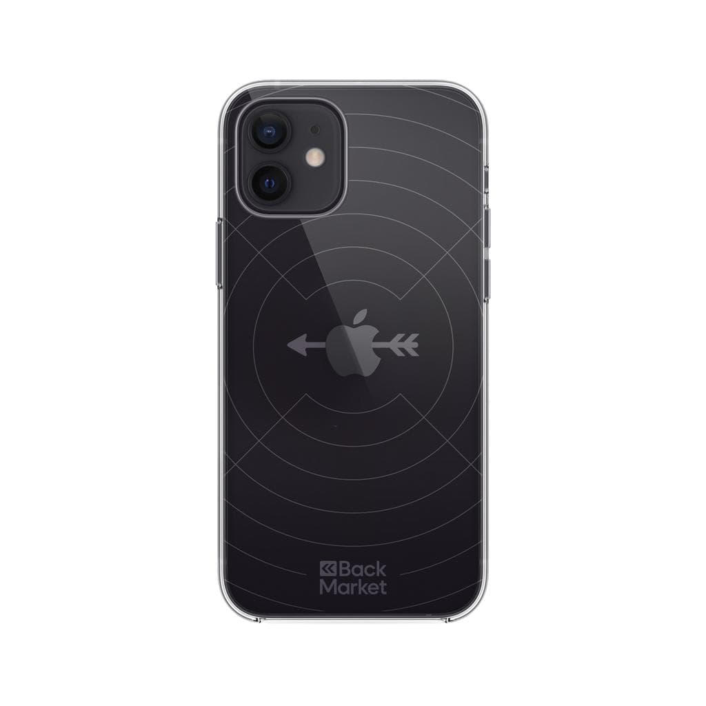 Back Market Case iPhone 12 / iPhone 12 Pro and protective screen - GRS 4.0 Recycled plastic - Transparent