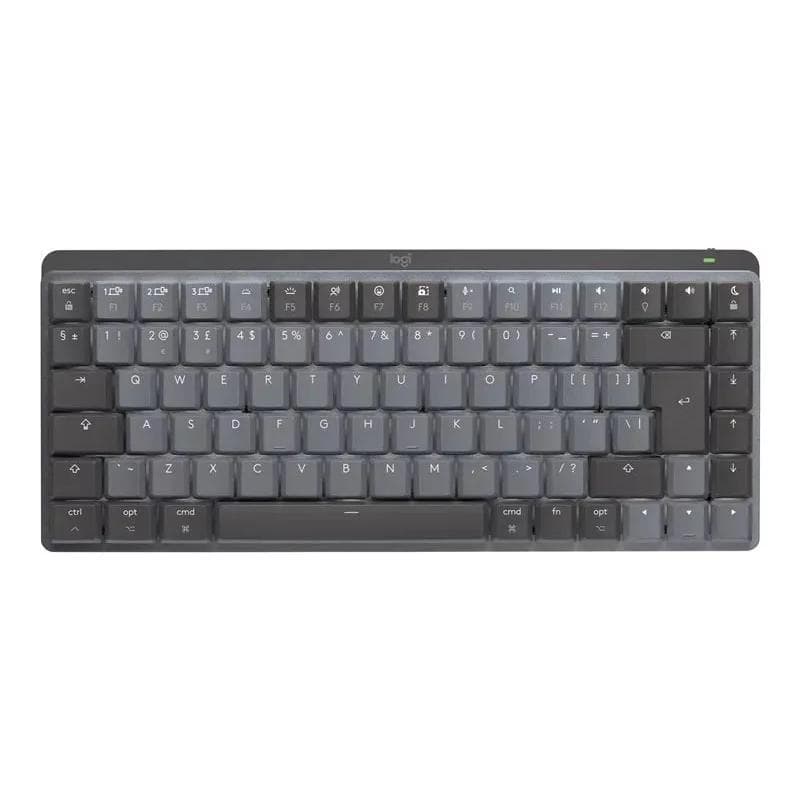Logitech Keyboard QWERTY Wireless Backlit Keyboard MX Mini 920-010550