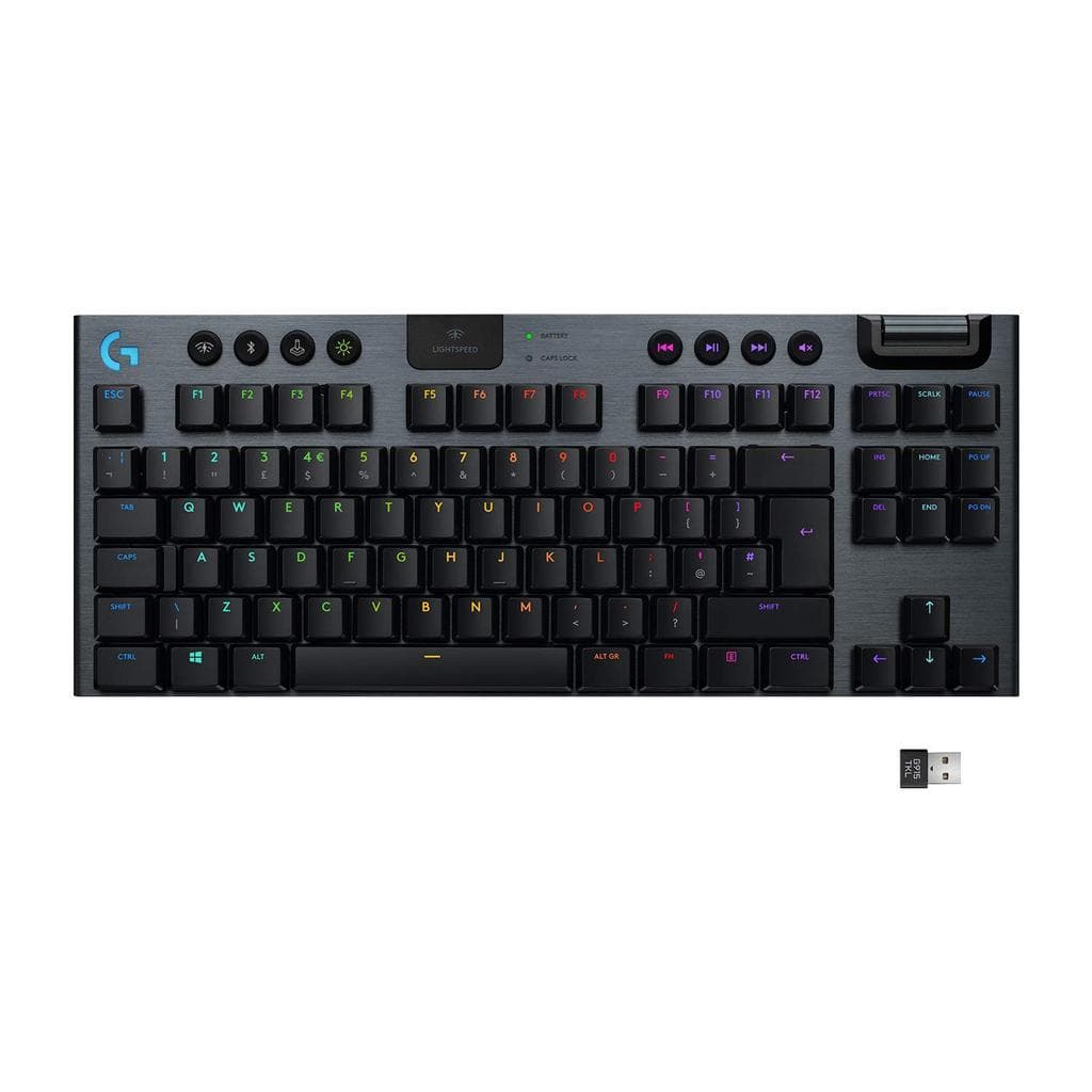 Logitech Keyboard QWERTY Wireless Backlit Keyboard G915 TKL