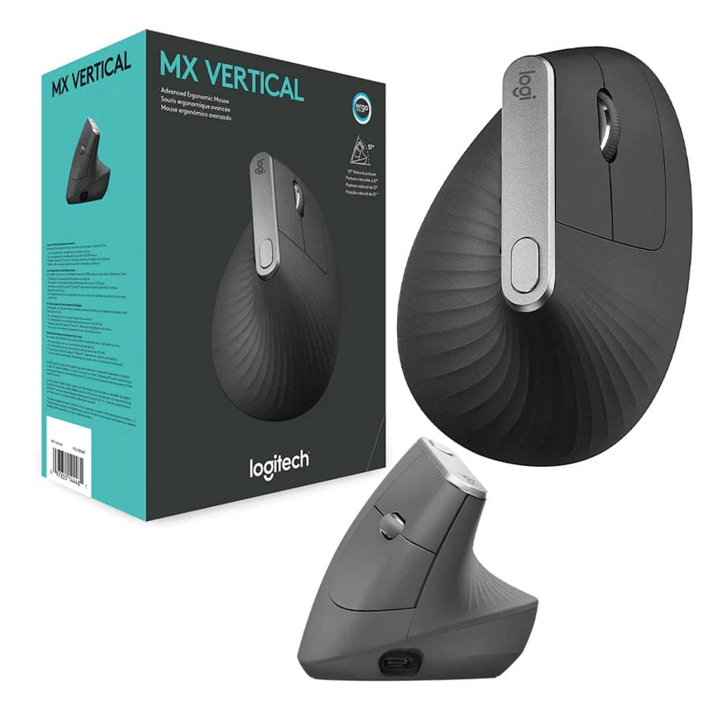 Logitech MX Vertical Mouse Ergonomic Mouse Wireless