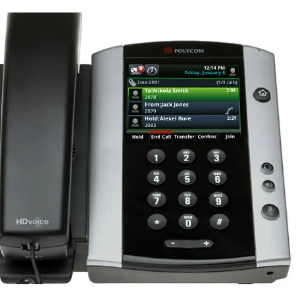 Polycom VVX500 2200-44500-025 Landline telephone