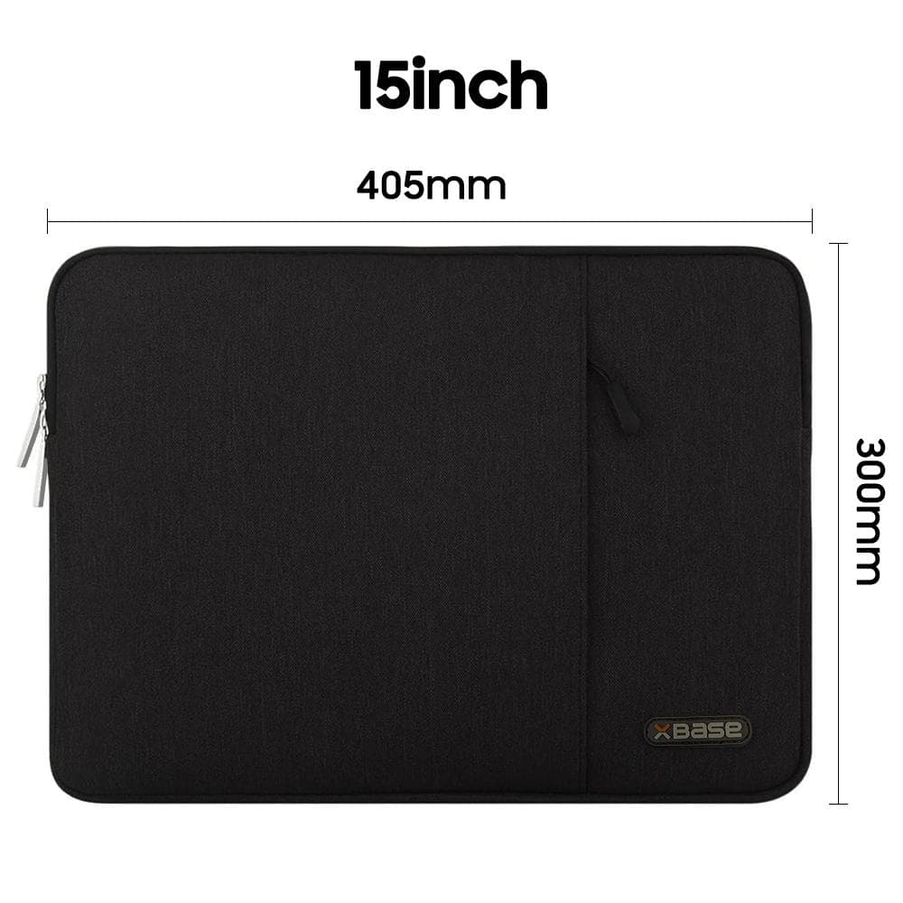 Black Tablet, iPad or Laptop Computer Sleeve -15"