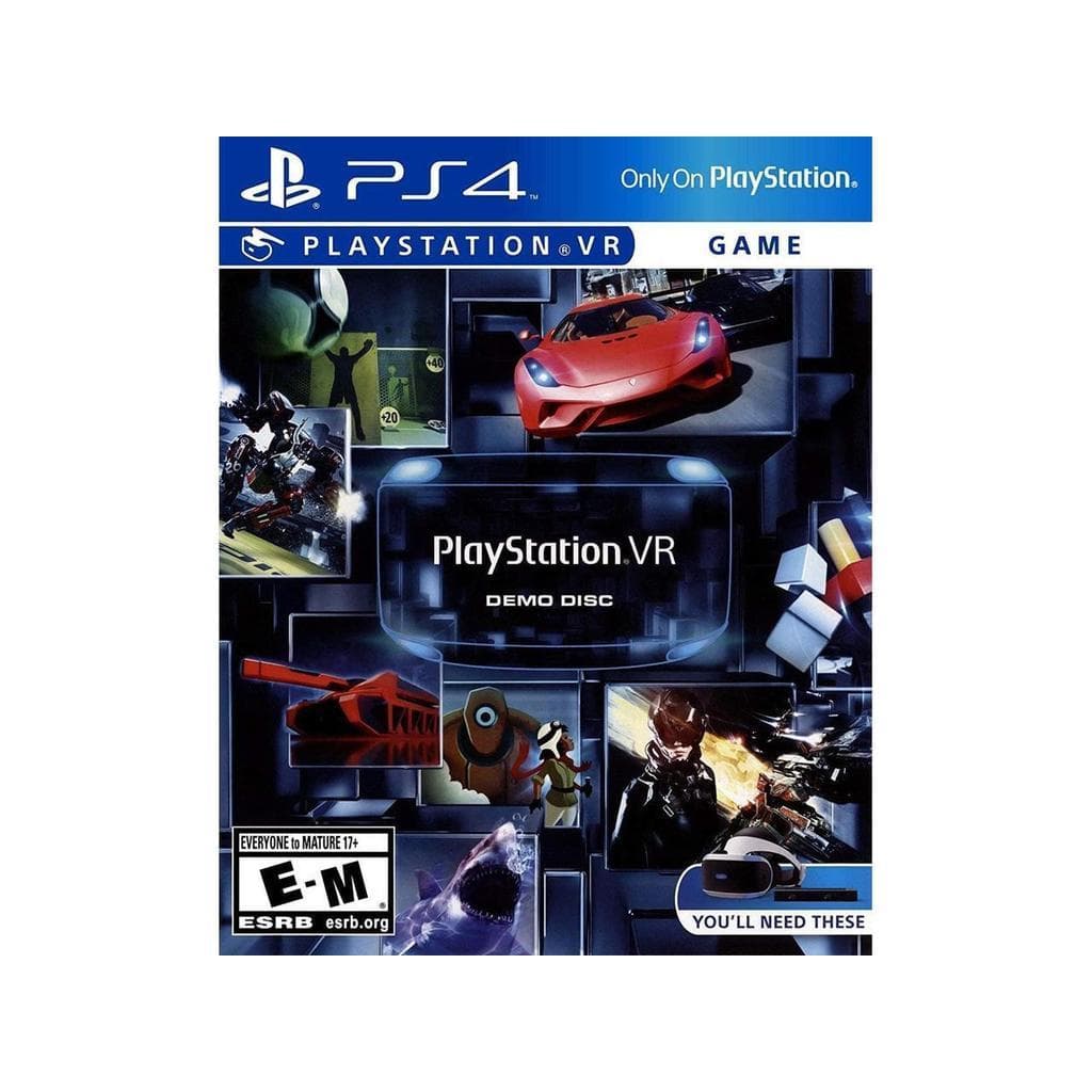 PSVR DEMO - PlayStation 4 VR