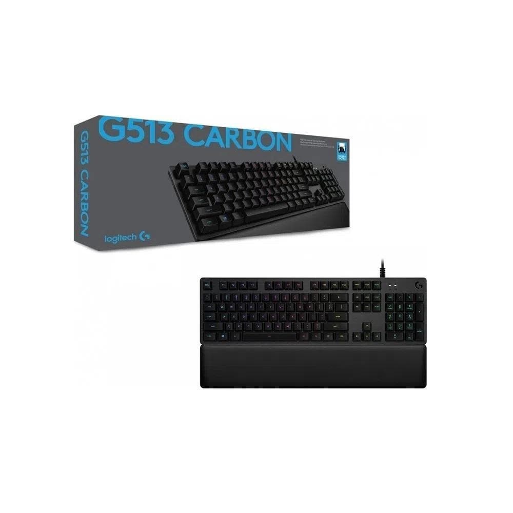 Logitech Keyboard QWERTY Backlit Keyboard 920-009322 G513