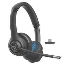 Jlab Go Work Noise cancelling Gaming Headphone Bluetooth with microphone - Black