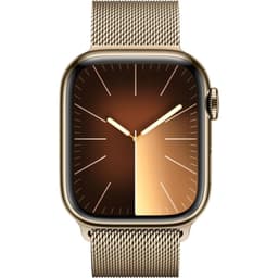 Apple Watch Series 9 (2023) GPS + Cellular 45 mm - Stainless steel Gold