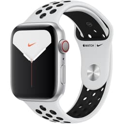 Apple Watch Series 5 (2019) GPS 40 mm - Aluminium Silver - Nike Sport band White/Black