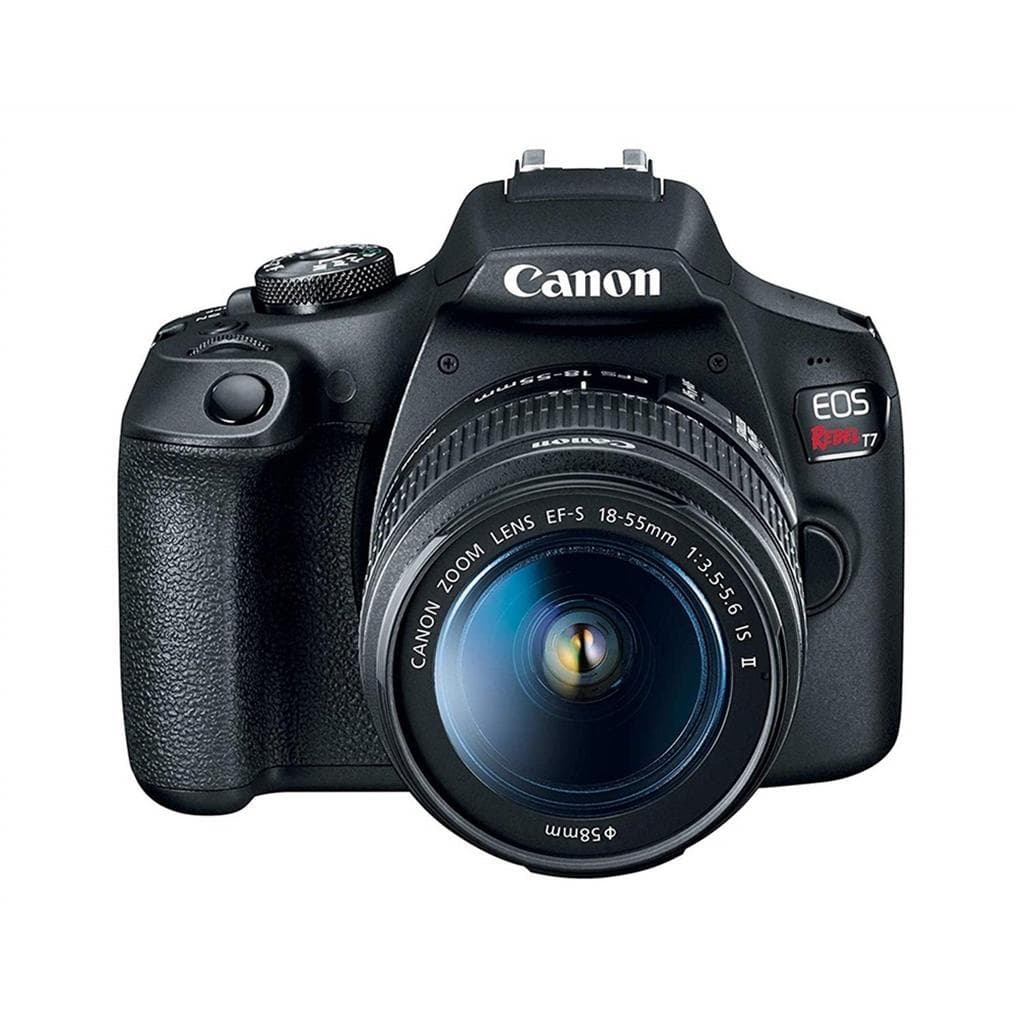 Canon EOS Rebel T7 24.1MP Digital SLR Camera with EF-S 18-55 IS II Lens