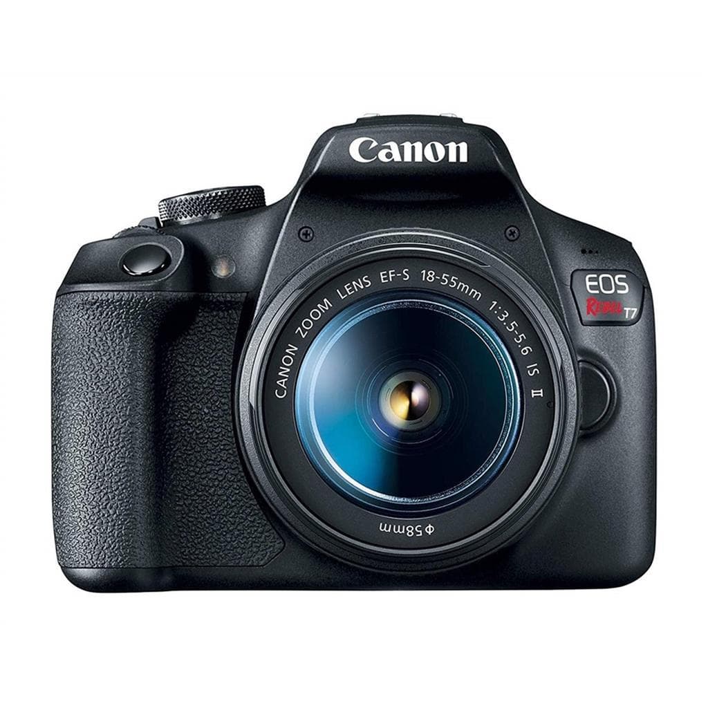 Canon EOS Rebel T7 24.1MP Digital SLR Camera with EF-S 18-55 IS II Lens