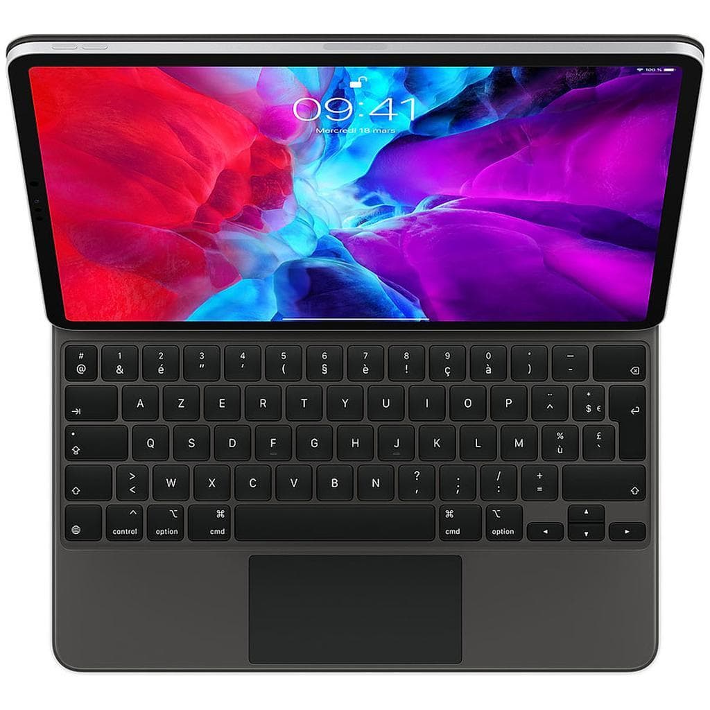 iPad Magic Keyboard (iPad not included) 12.9" (2020) - Black - QWERTY - English (US)