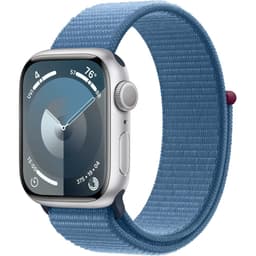 Apple Watch Series 9 (2023) GPS 41 mm - Aluminium Silver - Sport loop Blue