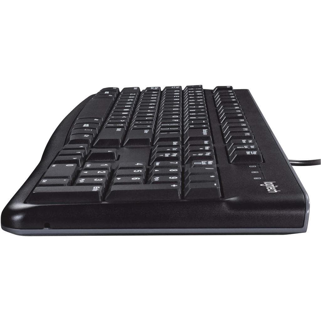 Logitech Keyboard QWERTY Backlit Keyboard MK120