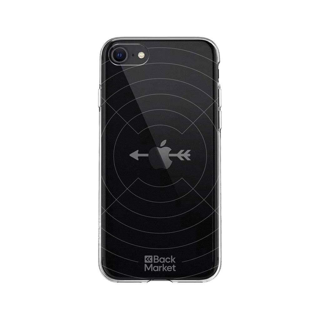 Back Market Case iPhone 7 and iPhone 8 and protective screen - GRS 4.0 Recycled plastic - Transparent