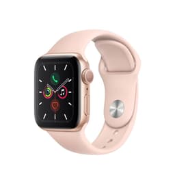 Apple Watch Series 5 (2019) GPS 40 mm - Aluminium Gold - Sport band Pink