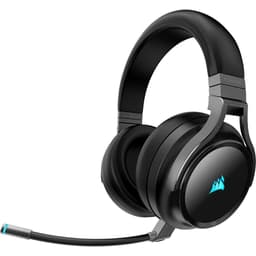Corsair Virtuoso RGB CA-9011188-NA Noise cancelling Gaming Headphone Bluetooth with microphone - Black/Gray