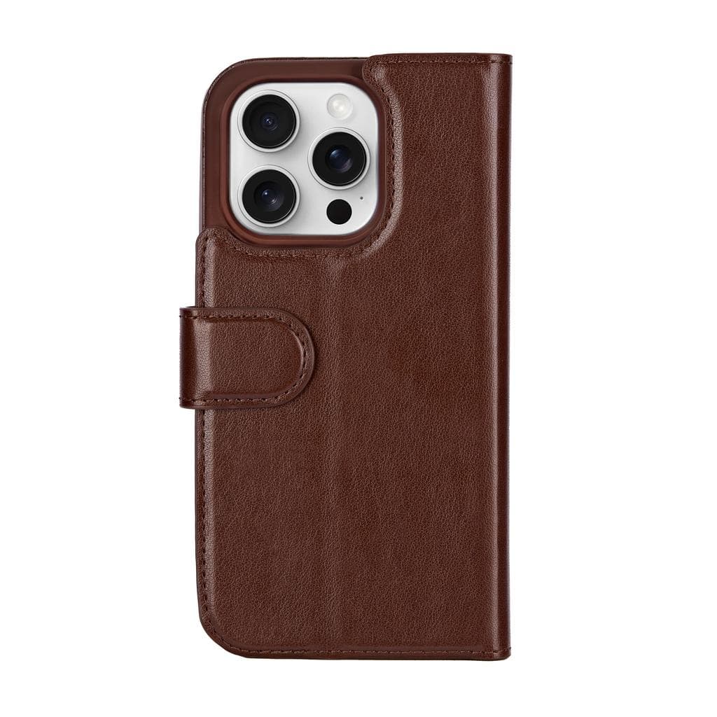 iPhone 16 Pro case - Leather - Rustic Brown