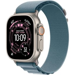 Apple Watch Ultra 3 (2025) GPS + Cellular 49 mm - Titanium Natural - Alpine loop Blue