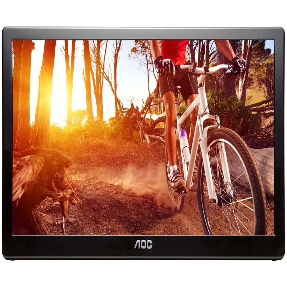 Aoc 16-inch Monitor 1366 x 768 LCD (E1659FWU-RB)