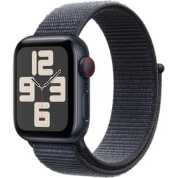 Apple Watch Series SE 2 (2022) GPS + Cellular 44 mm - Aluminium Midnight - Sport loop Black
