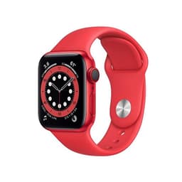 Apple Watch Series 7 (2021) GPS + Cellular 41 mm - Aluminium Red - Sport band Red