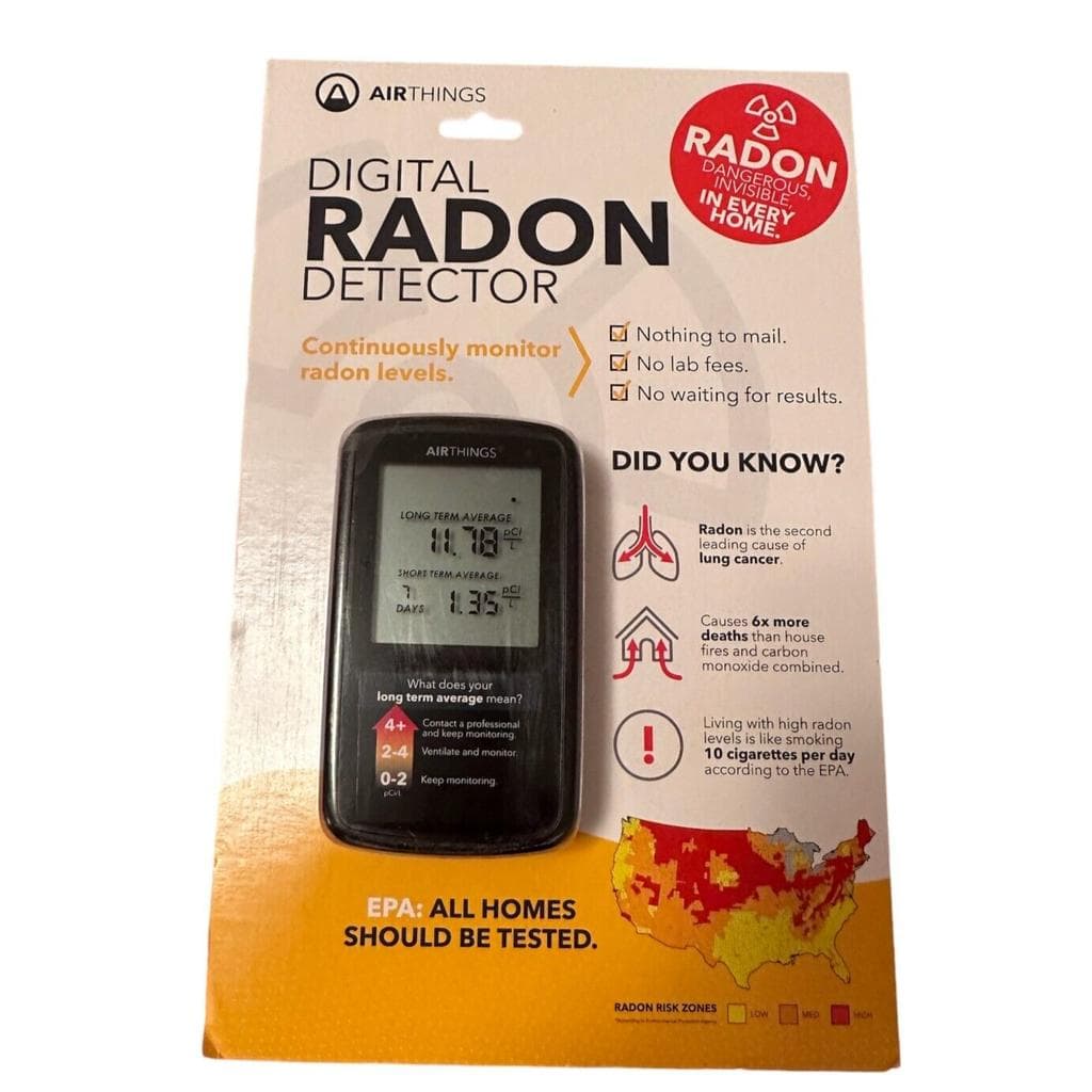 Airthings Digital Radon Detector Radar detectors