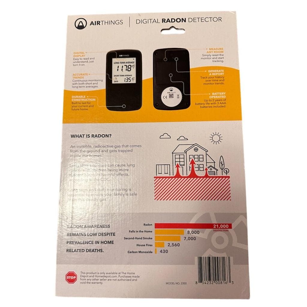 Airthings Digital Radon Detector Radar detectors