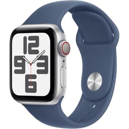 Apple Watch Series 10 (2024) GPS 42 mm - Aluminium Silver - Sport band Blue