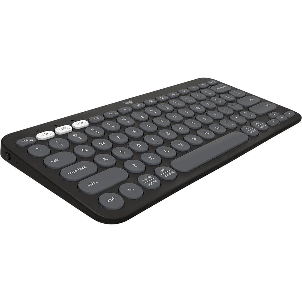 Logitech Keyboard QWERTY Wireless Pebble Keys 2 K380s
