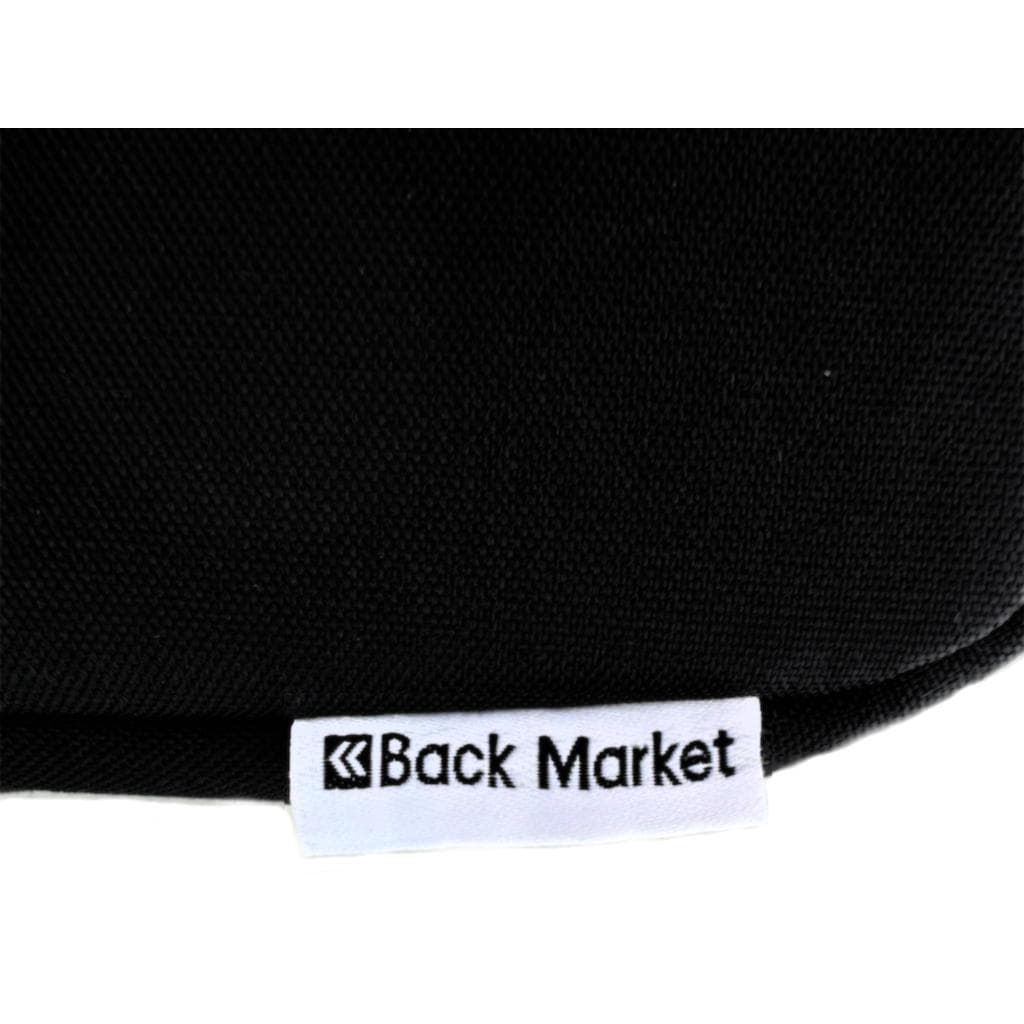 Back Market Sleeve 12/13/14-inch - Soft Polyester Fleece / 100% Recycled Nylon - Black