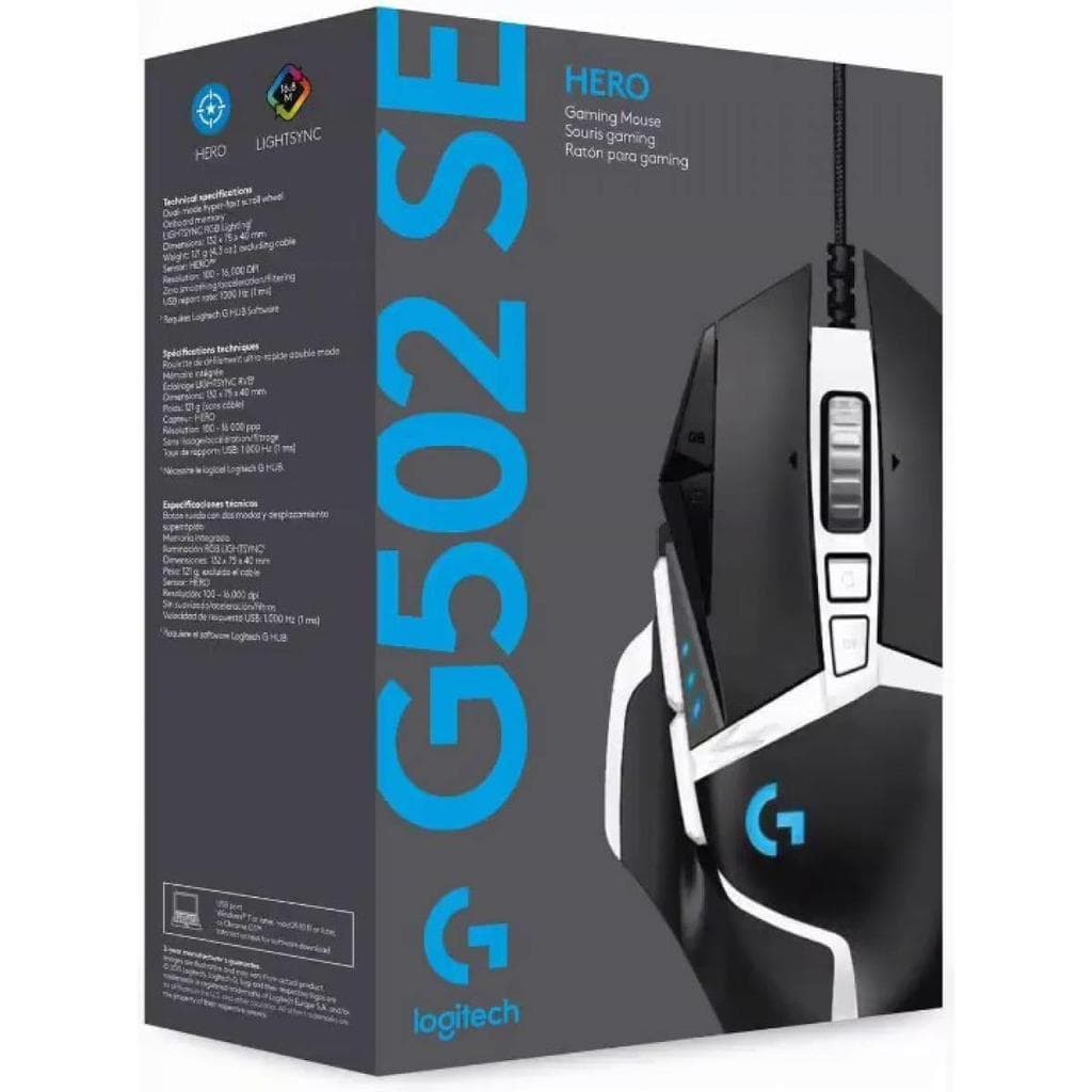 Logitech G502 SE HERO Mouse