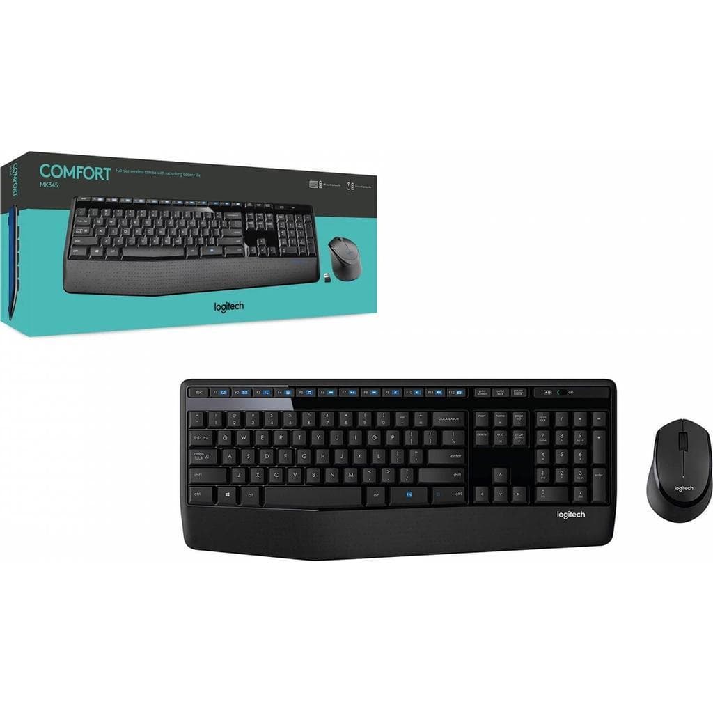Logitech Keyboard QWERTY Wireless MK345