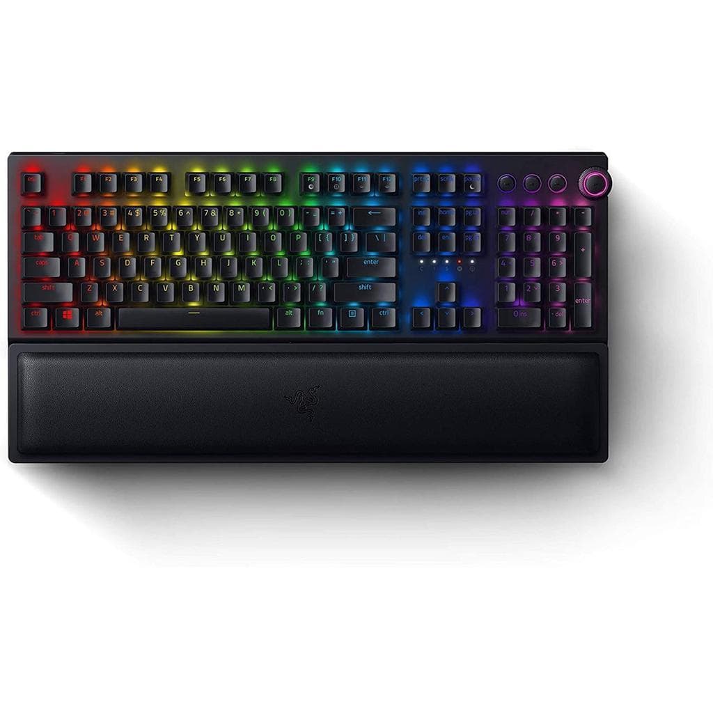 Razer Keyboard QWERTY Wireless Backlit Keyboard BlackWidow V3 Pro