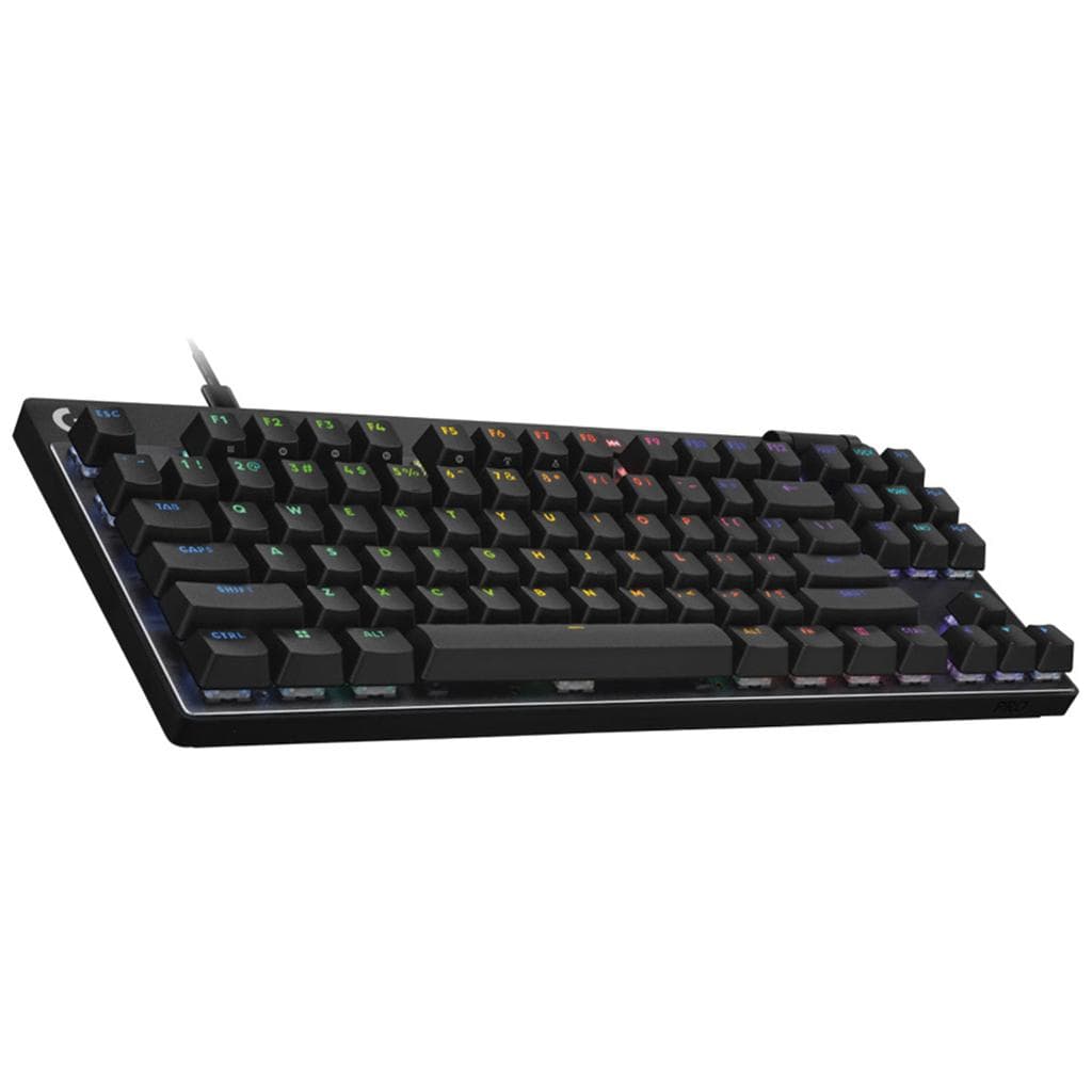 Logitech Keyboard QWERTY Wireless Backlit Keyboard PRO X TKL RAPID
