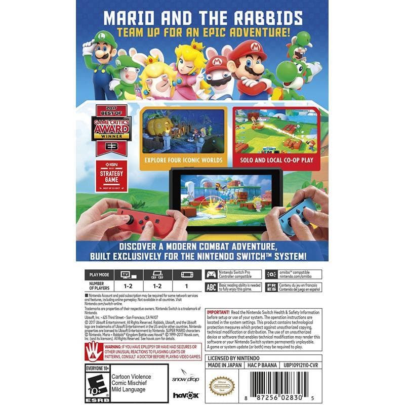 Mario + Rabbids Kingdom Battle - Nintendo Switch