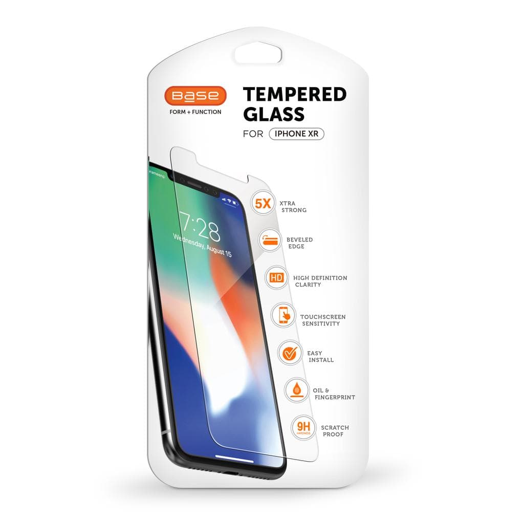 iPhone XR, iPhone 11 protective screen - Tempered glass - Clear