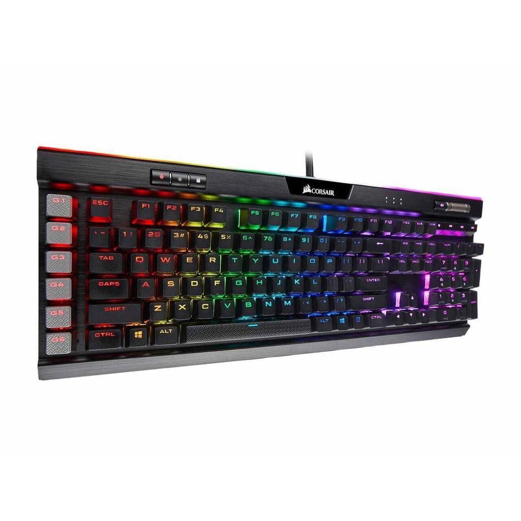 Corsair Keyboard QWERTY Backlit Keyboard K95 RGB Platinum XT