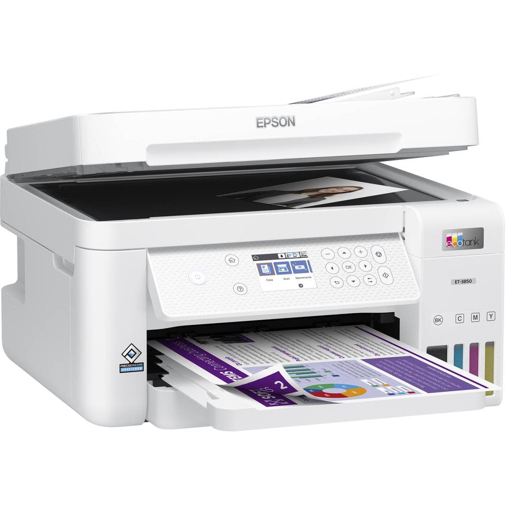 Epson America EcoTank ET-3850 Inkjet printer