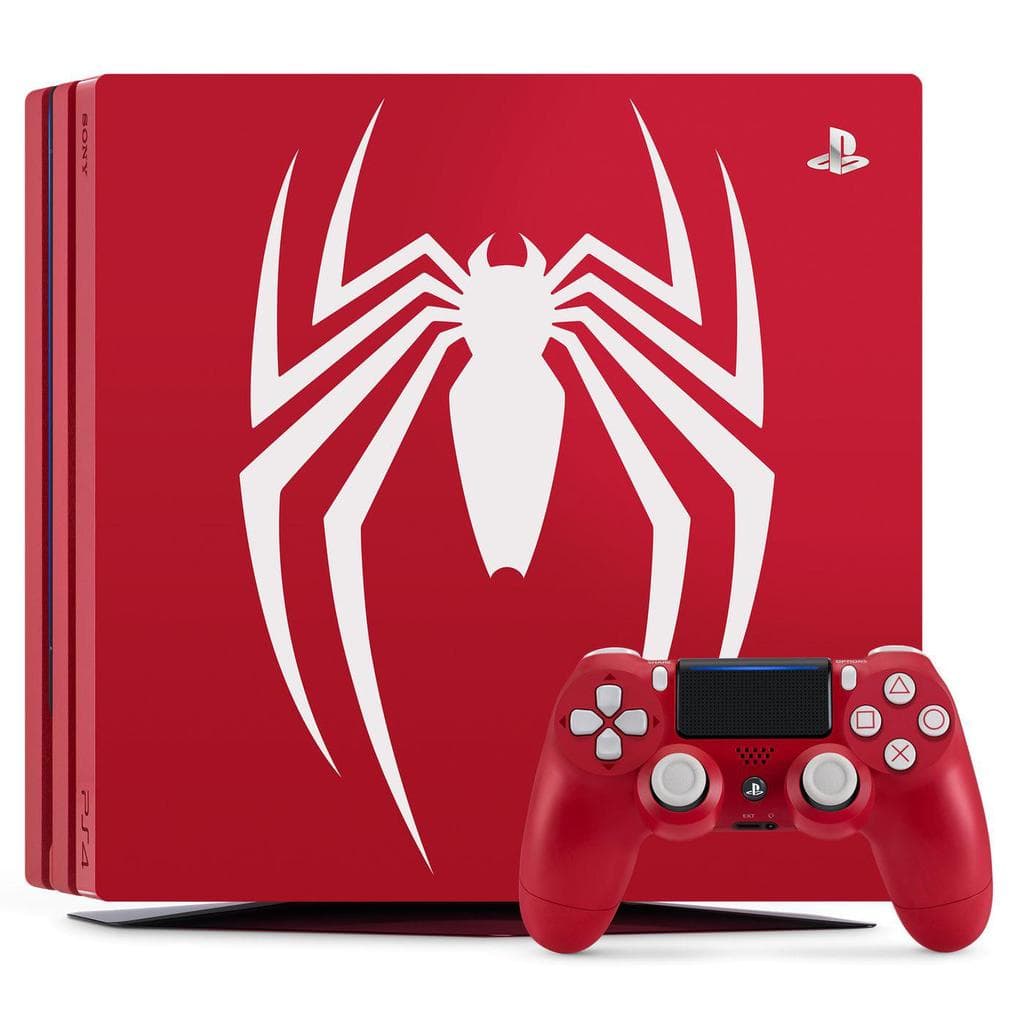 PlayStation 4 Pro 1000GB - Red - Limited edition Marvel’s Spider-Man