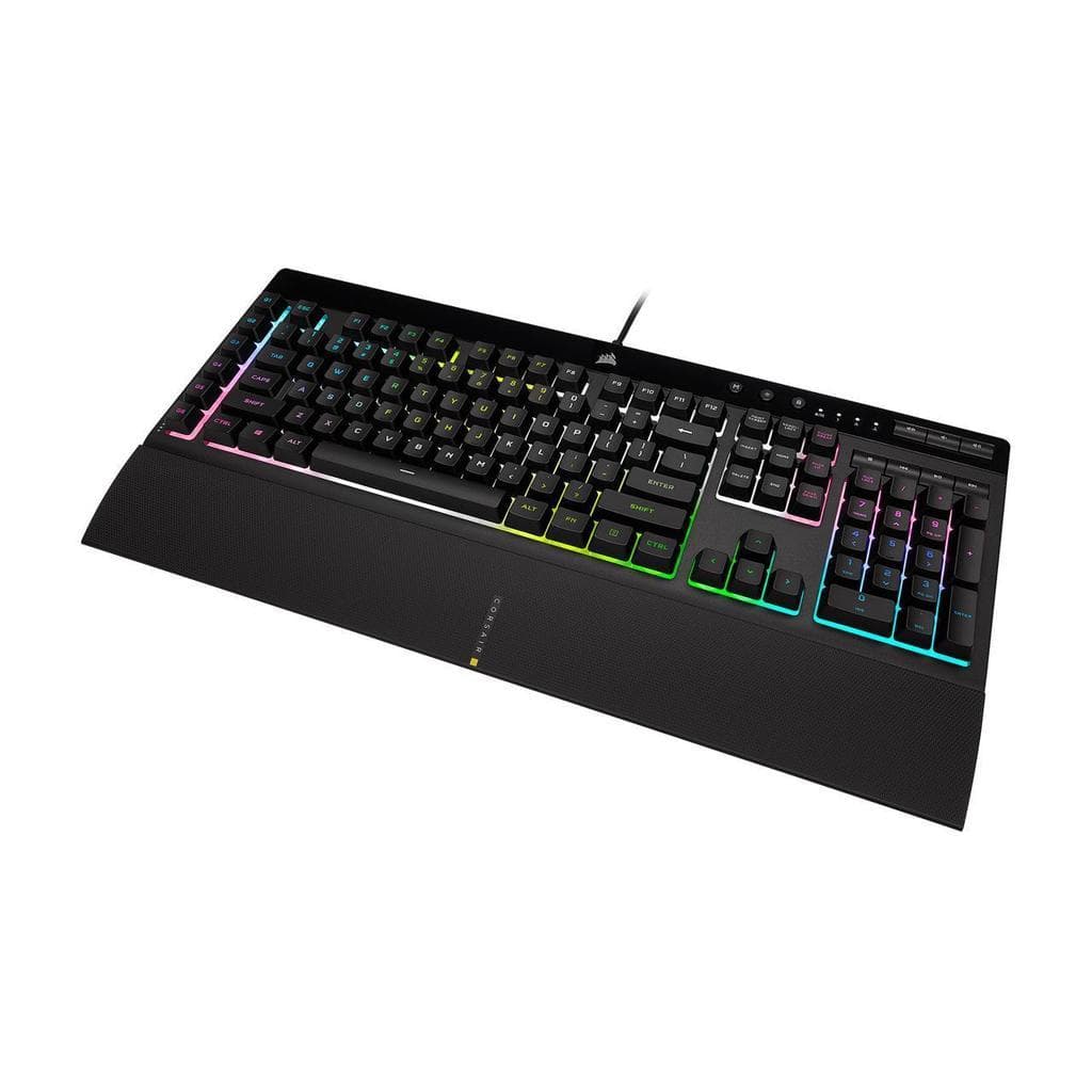 Corsair Keyboard QWERTY Backlit Keyboard K55 RGB PRO XT
