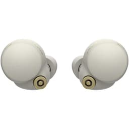 Sony WF-1000XM4 Earbud Noise-Cancelling Bluetooth Earphones - White