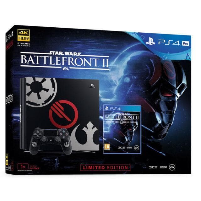 PlayStation 4 Pro 1000GB - Black - Limited edition Star Wars: Battlefront II