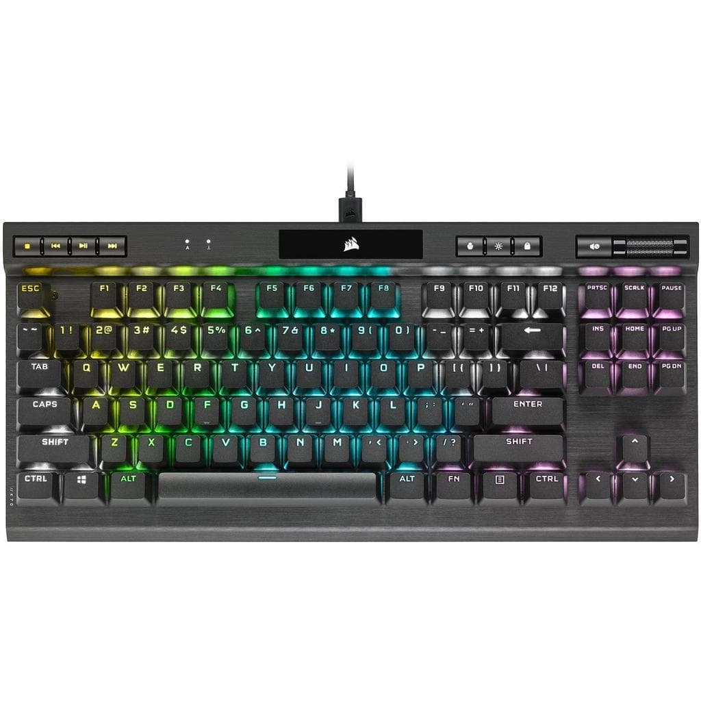 Corsair Keyboard QWERTY Backlit Keyboard K70 RGB TKL CH-9119014-NA
