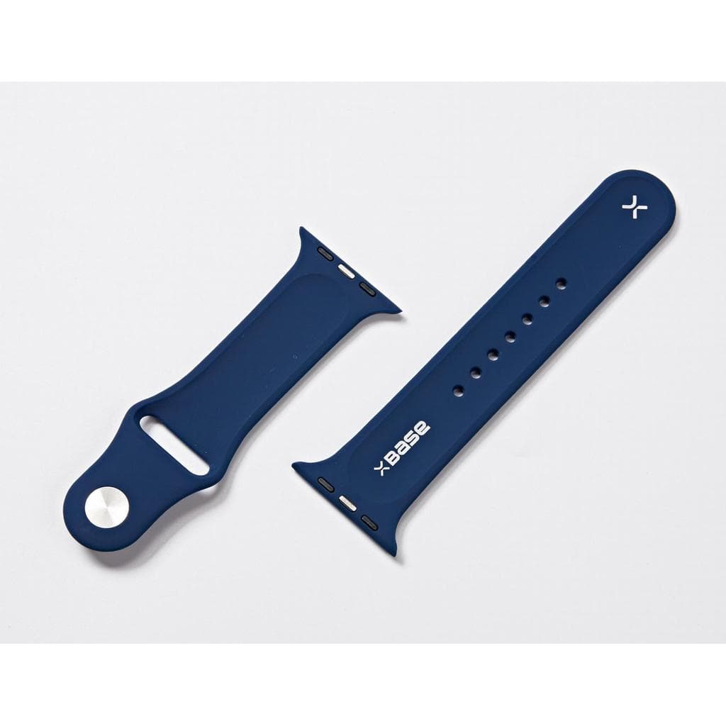 Silicone Band for Apple Watch – Fits 38/40/41mm – Deep Blue