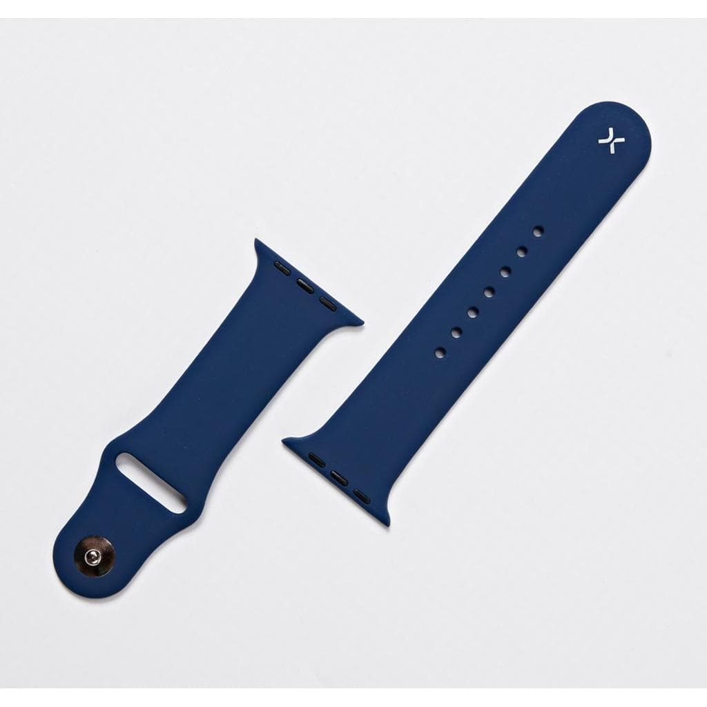 Silicone Band for Apple Watch – Fits 38/40/41mm – Deep Blue