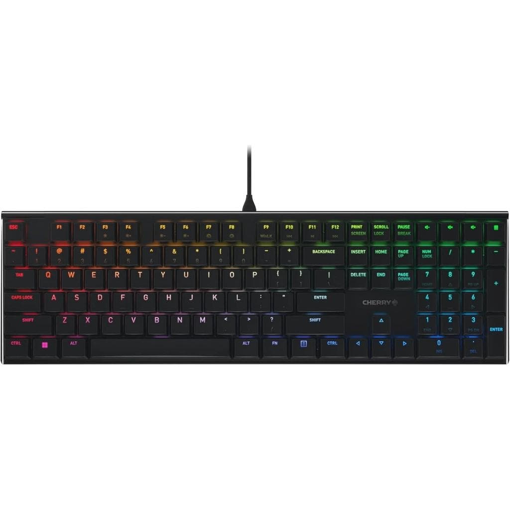 Cherry Keyboard QWERTY Wireless Backlit Keyboard G8A-25010LVBUS-2