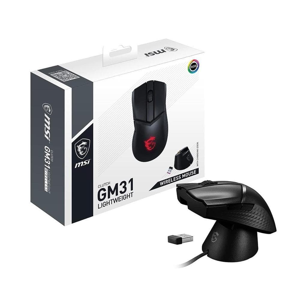 Msi Clutch GM31 Lightweight Mouse Wireless