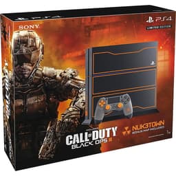 PlayStation 4 1000GB - Black - Limited edition Black Ops + Call of Duty: Black Ops 3