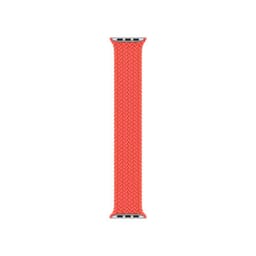 Apple Watch Braided Solo Loop 44mm - Electric Orange - Size 10